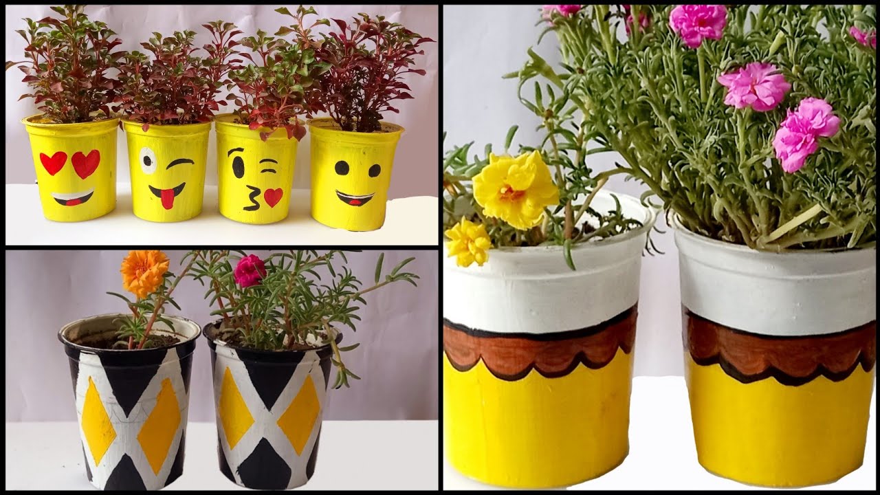 3 Empty Cup Reuse Ideas DIY Reusing Waste Noorpreet Creativity