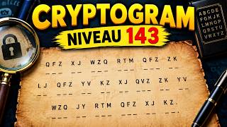 Cryptogram Niveau 143 FR