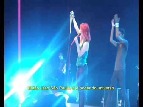 Paramore - Misery Business São Paulo (With Fans) [LEGENDADO] paramore.com.br