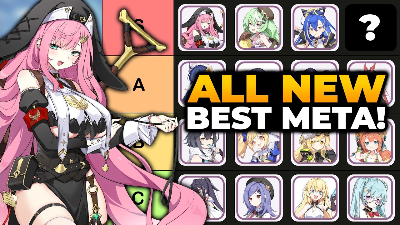 STELLA SORA TIER LIST (UPDATED MASSIVE CHANGES!) | Tier List Stella Sora, Stella Sora Tierlist