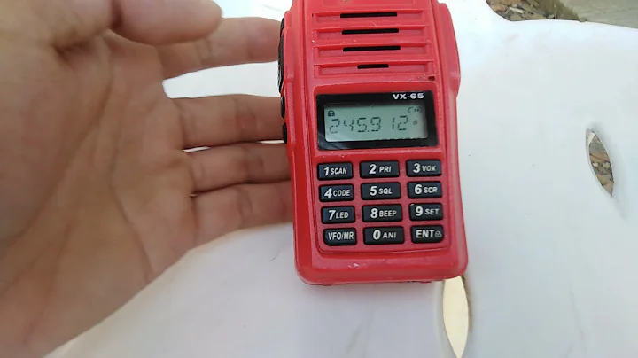 วิธีปลดล็อค​ หรือ​ ล็อค​ เครื่องรับส่งวิทยุสื่อสารง่ายๆ​ ทำตามนี้นะครับ