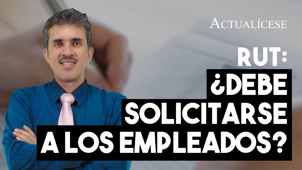 Solicitud del RUT en el proceso de contratación laboral - YouTube