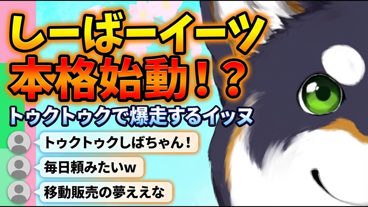 しーばーイーツのために免許をとろうとする黒井しば【にじさんじ切り抜き】