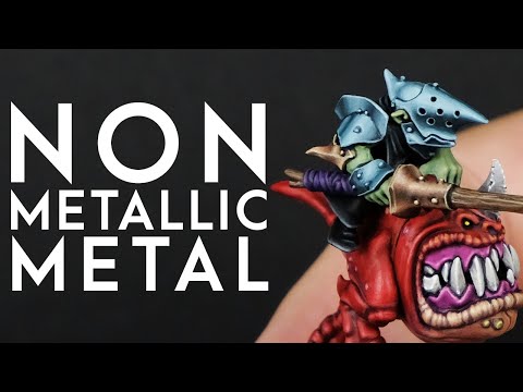 Wargaming Tradecraft: Painting Non-Metallic Metals (NMM)