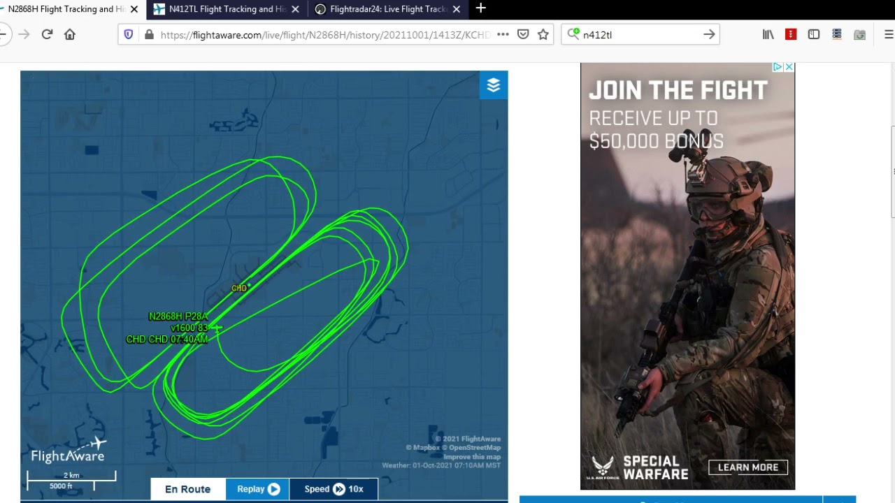 4 mark - KCHD airplane heli - crash data / review - flightaware - my 2 cents -