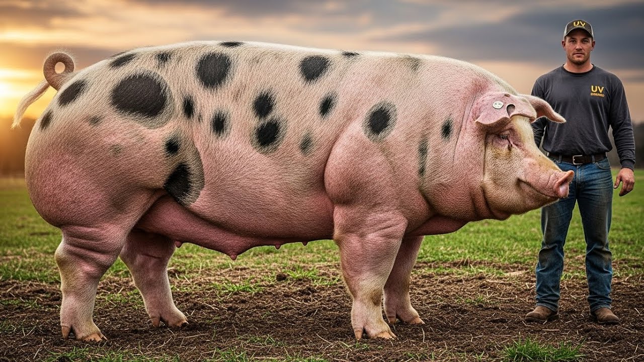 Os suínos Mais Impressionante da Suinocultura no mundo - as melhores raças das fazendas