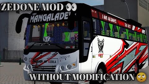 New Zedone Bus 👀 || Without Modification 🙄 || SK Gaming Tech