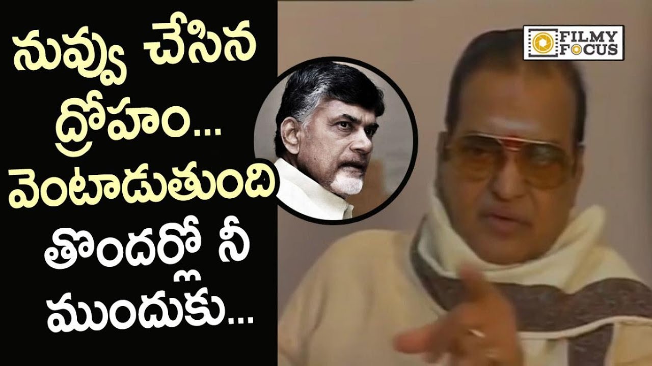 NTR was bacjk stabbed by chandrababu à°à±à°¸à° à°à°¿à°¤à±à°° à°«à°²à°¿à°¤à°