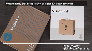 Unboxing Google AIY Vision Kit, big surprise!
