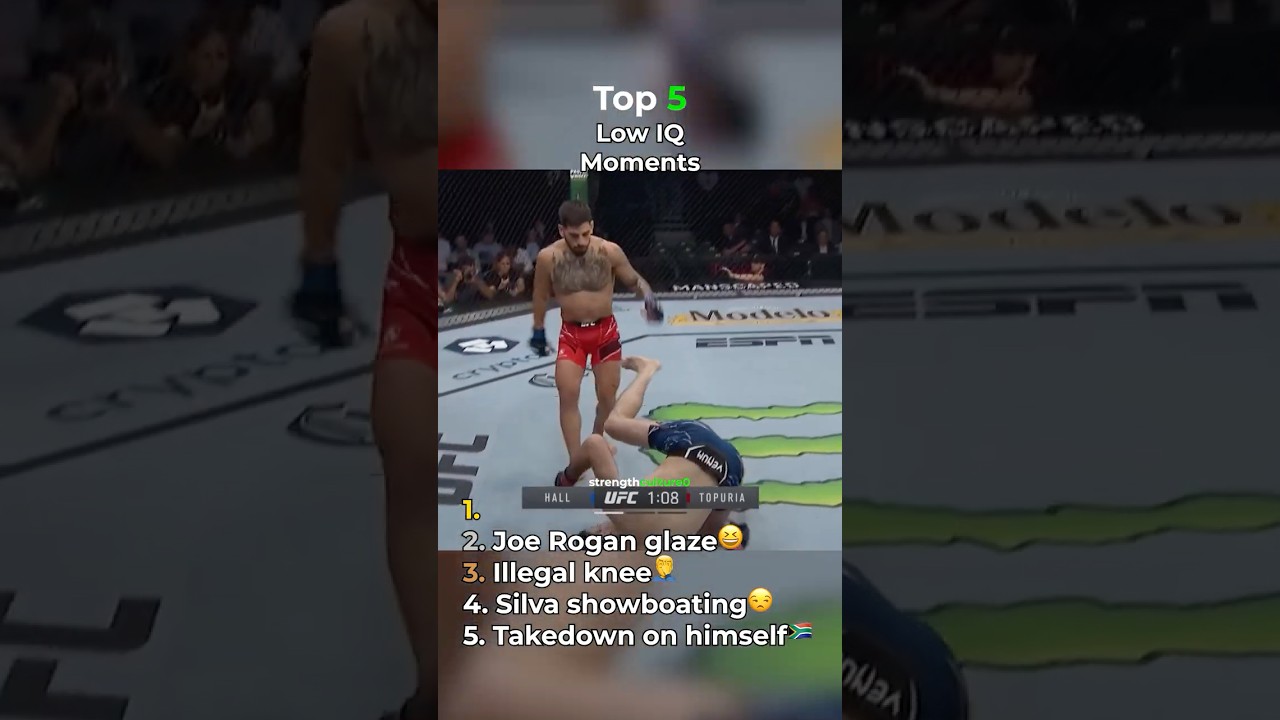 Top 5 Low IQ UFC Moments 😂 