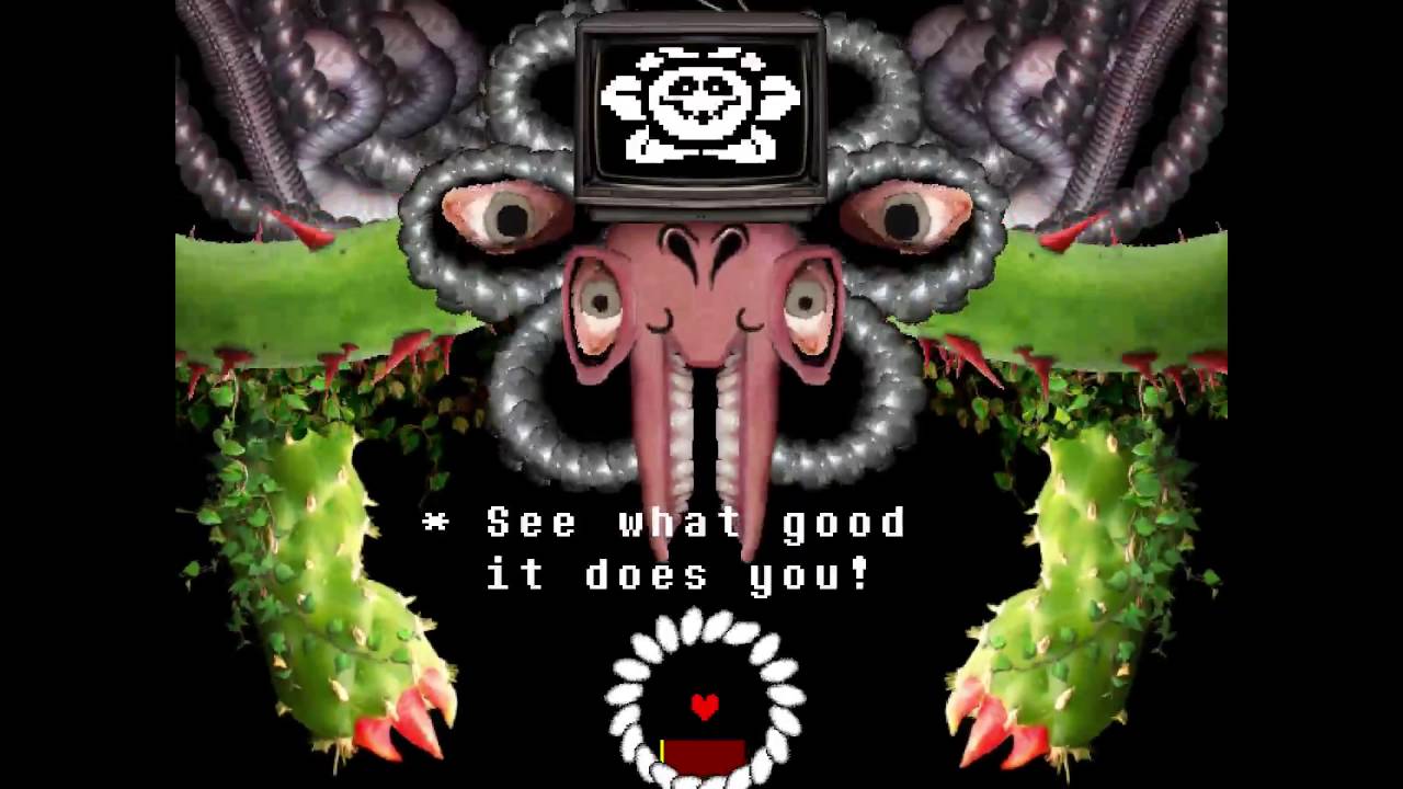 Semi Frequent Undertale Facts on X: * A common theory for the origin of Photoshop  Flowey's creepy faces is that they come from the music video Banana Man by  Tally Hall due