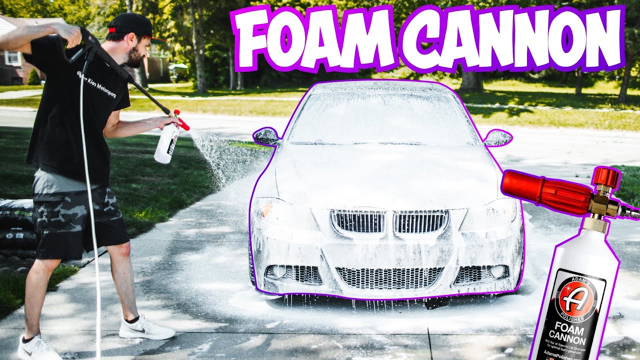 Adam's Foam Cannon Car Wash Kit, Foam Blaster