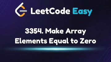 3354. Make Array Elements Equal to Zero | LeetCode