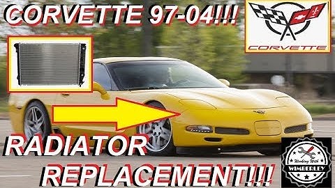 C5 Corvette Radiator Removal & Installation 1997-2004 How To Replace & Change Radiator Chevy