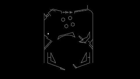 Spin Ball Longplay (Vectrex Game) - Warning: Contains Flashing Lights