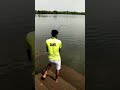 Barramundi fishing in Goa (Divar island)