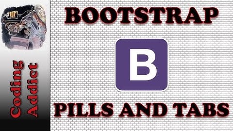 Tutorial Bootstrap untuk Pemula - Tab dan Pil Bootstrap