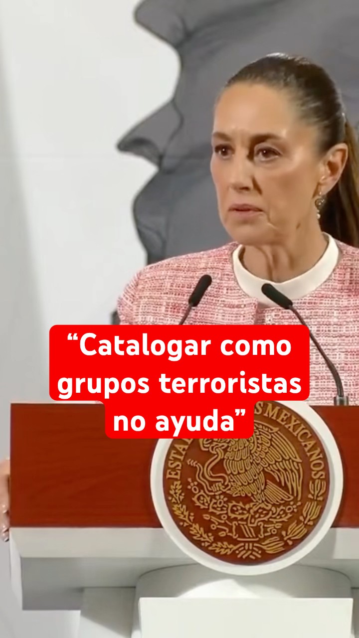 Sheinbaum cuestiona a EU por tráfico de armas a grupos delictivos de México