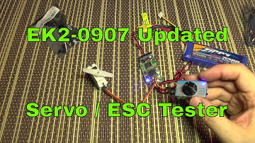 EK2-0907 Updated Servo Tester