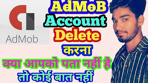 AdMob account delete|How to cancel admob account|admob delete kerna|admob delete|delete admob|#admob