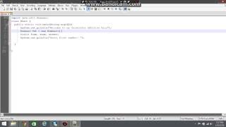 Java Episode 3 Creating Simple Calculator