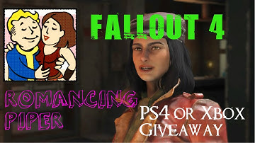 Fallout 4 - Romancing Piper (1080p 60fps)