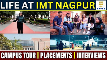 IMT Nagpur Campus tour 🔥College Life | Classrooms | Student Interview | Beautiful Campus 🌿#mba