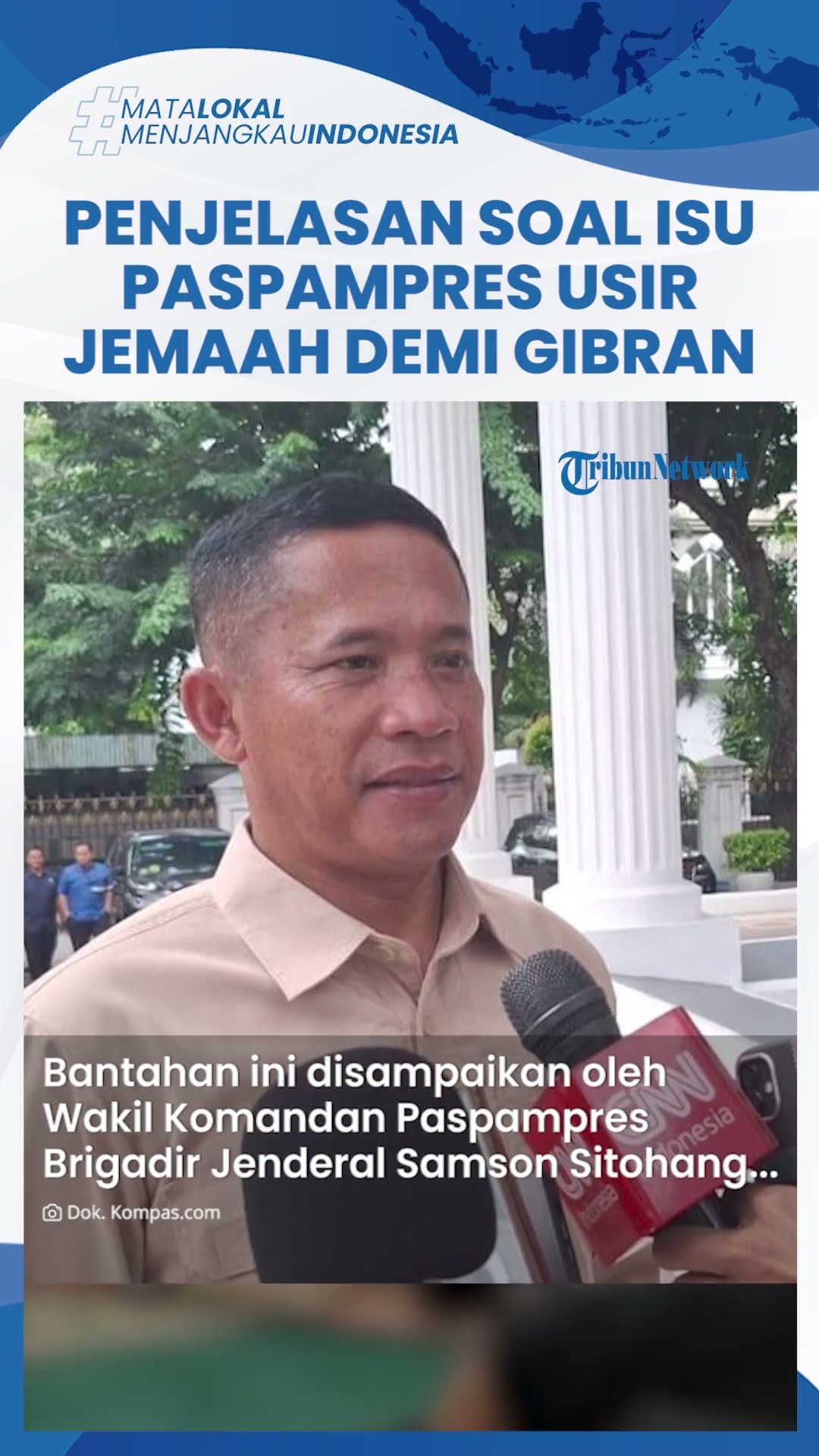 Paspampres Bantah Isu Usir Jemaah Salat Demi Gibran, Ungkap Kronologi Lengkap: Tak Ada Pergeseran