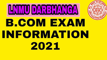 Lnmu B.com part 1 exam date