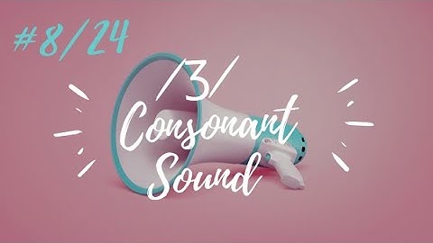 /ʒ/ Consonant sound (video 8/24) - Learn English with Julia