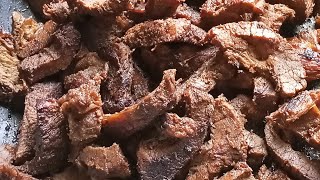 Buat daging salai cara Opah Umi😱👍🤤👌🤲