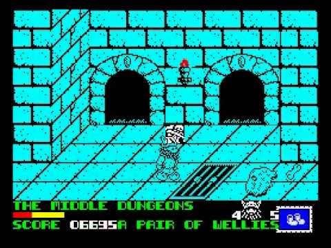 Spike in Transylvania Walkthrough, ZX Spectrum