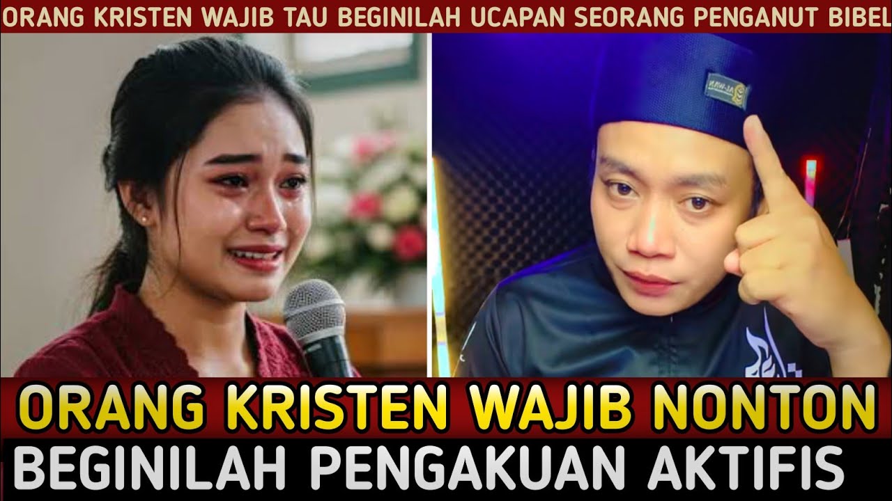 GEMPAR🔥KRISTEN WAJIB NONTON BEGINILAH PENGAKUAN JEMAAT GREJA‼️