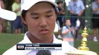 SDSU MEN'S GOLF - GUNN YANG WINS U.S. AMATEUR - 8/17/14