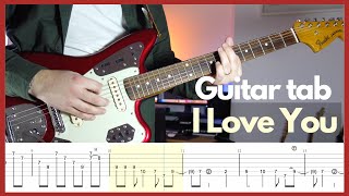 Fontaines D.C. - I Love You (Guitar tabs) Resimi