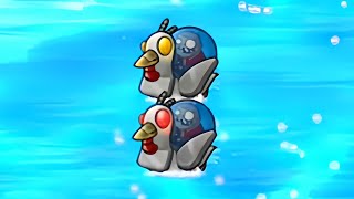Pvz fusion 2.9 update new zombie: Mechanical Chicken Imp Speedboat. screenshot 2