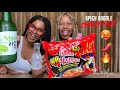 Spicy Noodle Challenge | Tshepi and Mawe