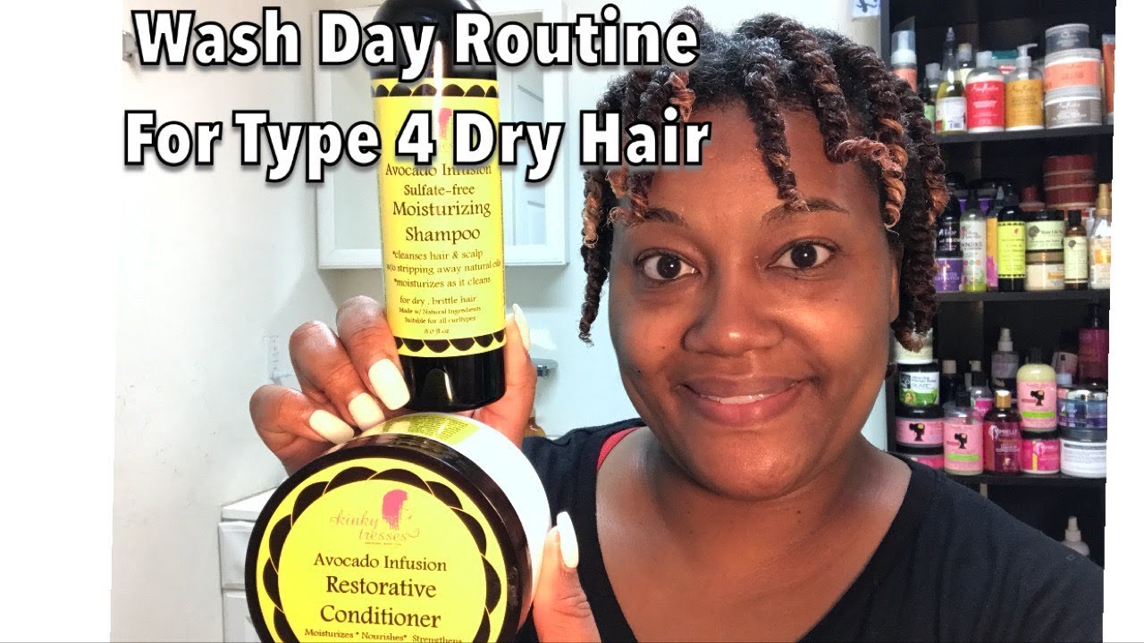 Full Wash Day Routine on Type 4 Natural Hair (highly requested)| Naturally Lj