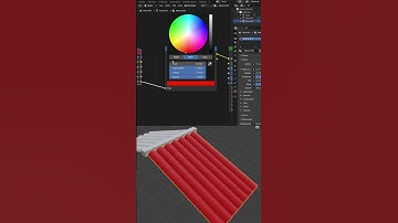 Blender Pro Tips: Random Color - LESS THAN 1 MIN - #blendertutorial #blender3d #design #designer
