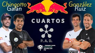 P2 ASUNCION PREMIER PADEL 2024 CUARTOS | CHINGOTTO-GALÁN  VS GONZÁLEZ-RUÍZ