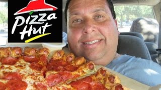 Pizza Hut's® Hot Dog Pizza REVIEW!  |  Doggie Style!