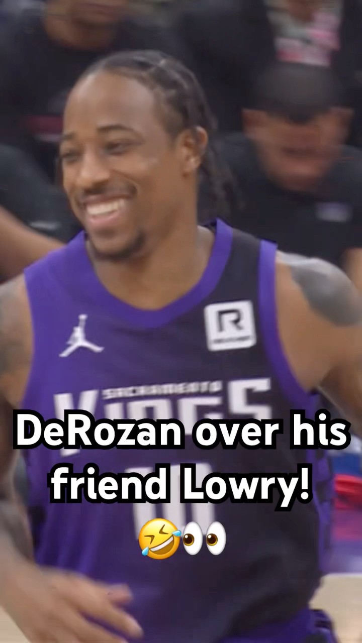 DeMar DeRozan hits the shot over his friend \u0026 former teammate Kyle Lowry! ??|#Shorts