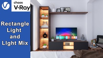 Rectangle Light and Light mix in Vray for Sketchup