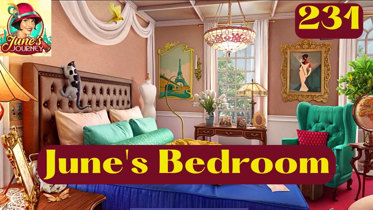 JUNE'S JOURNEY 231 | JUNE'S BEDROOM (Hidden Object Game) *Mastered Scene* - YouTube