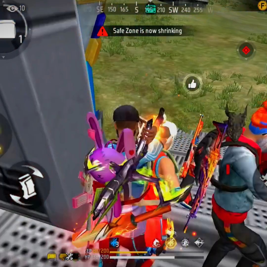 Impossible 1 vs 4 Situation ?? || Can I Kill This Whole Squad???? || #freefire #mobileplayer