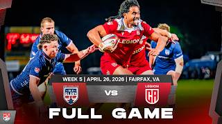 FULL GAME: Old Glory DC vs California Legion | Week 5 | MLR 2026 | STATEMENT WIN