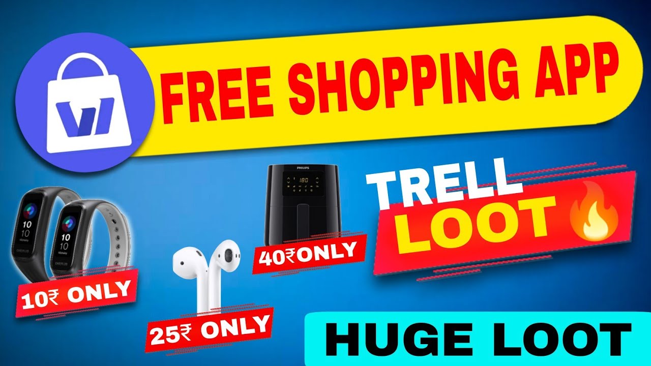 New free shopping app | Wishop app new offer | Trell new loot offer || Loot products from wishop app