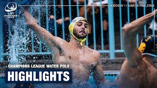 Water Polo Champions League Highlights | Quarter Final Stage | Matchday 1 screenshot 5