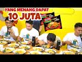 LOMBA MAKAN 5 BUNGKUS INDOMIE AYAM GEPREK, YANG MENANG DAPAT 10 JUTA!!