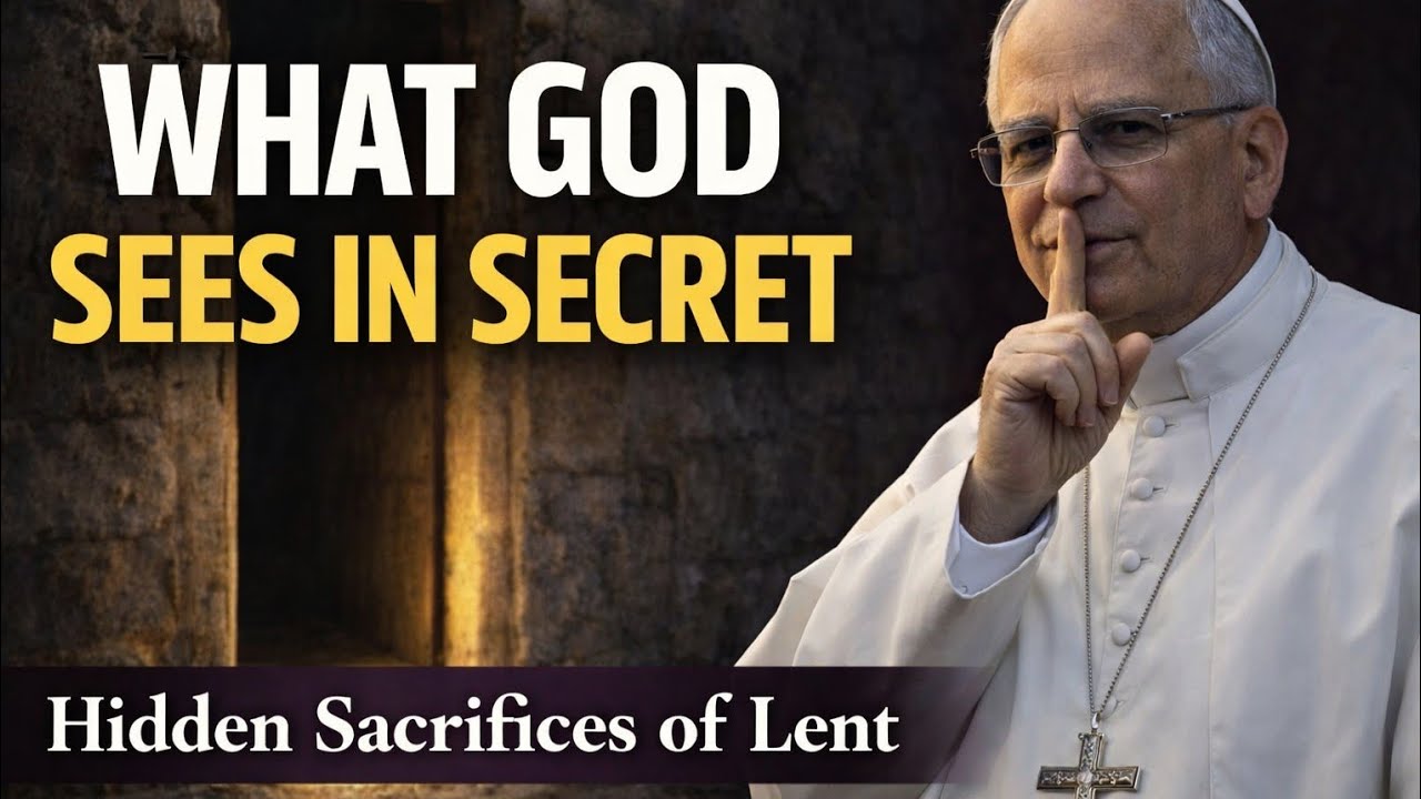 Secret Message Reflection The Secret Life God Rewards | Hidden Sacrifices (Powerful Lenten ...
